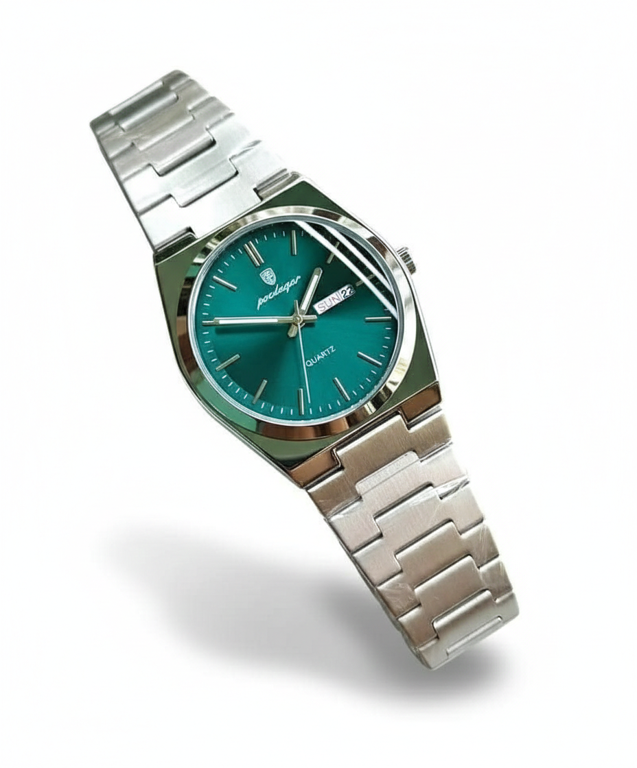 POEDAGAR 930 পুরুষদের স্টাইলিশ স্টেইনলেস স্টিল ঘড়ি